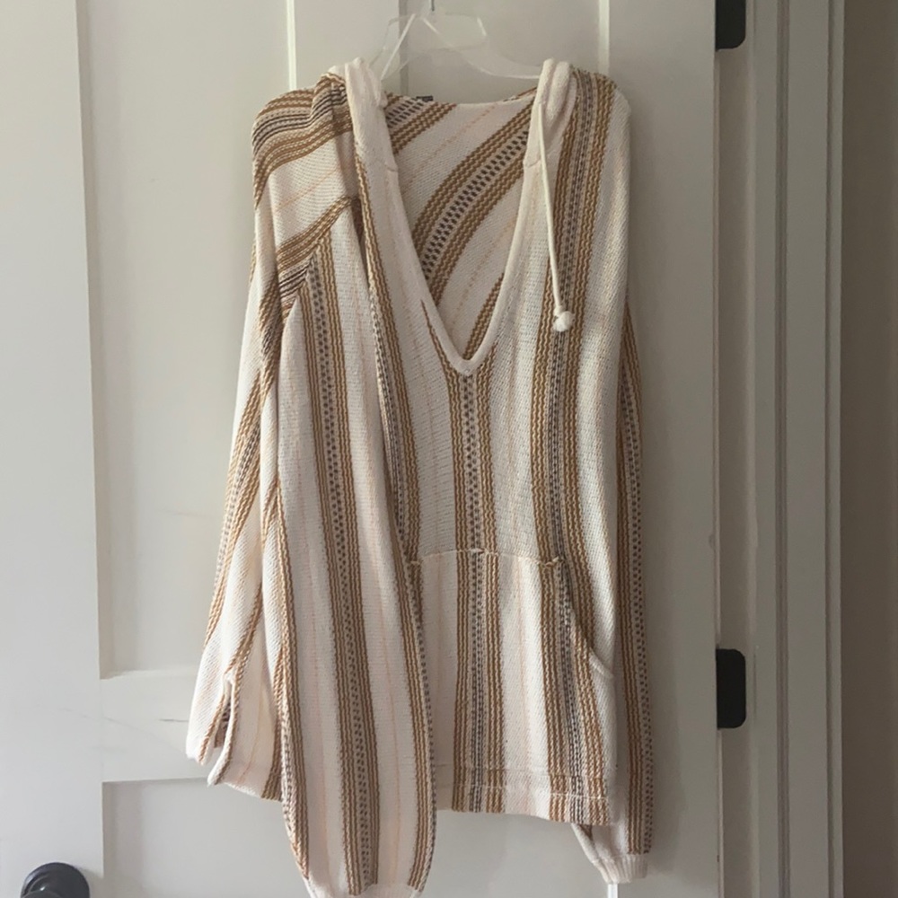 Sweater Beach Boho Knitted V neck
